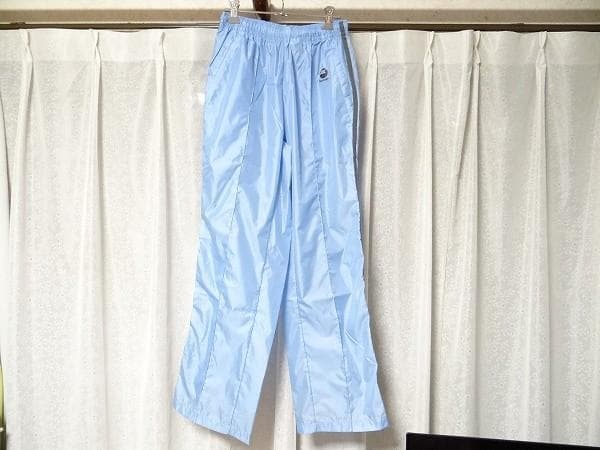 80年代 ビンテージ 日本製 アシックス レコーダー ナイロンパンツ L 当時物