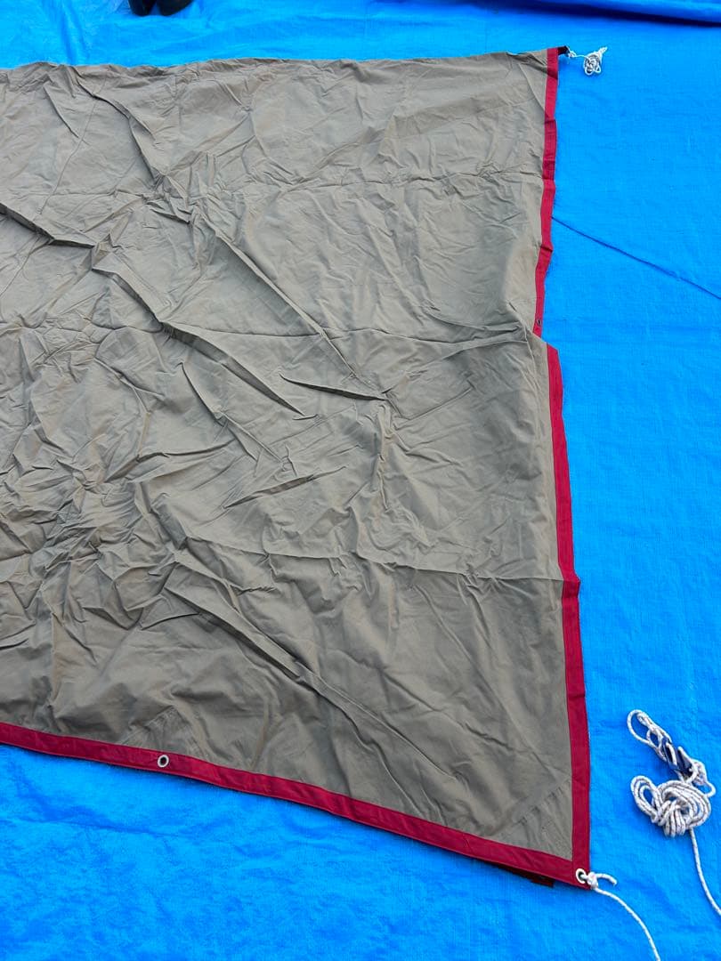 【美品】テンマクデザイン 焚き火タープ コットン レクタ