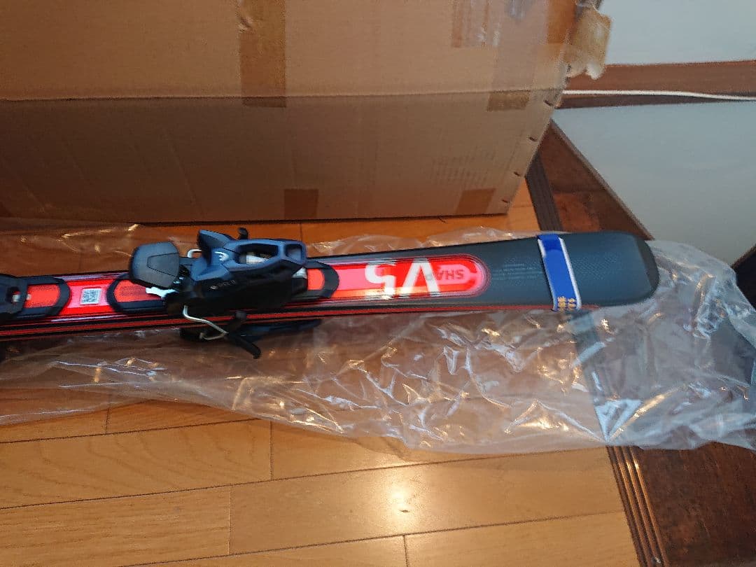 HEAD V5 スキー 赤/青/黒