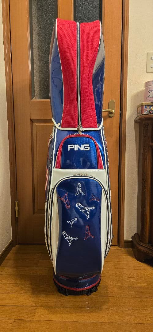 PING★ピン★Mr.PING★9.5型★エナメル★美品★スタッフ
