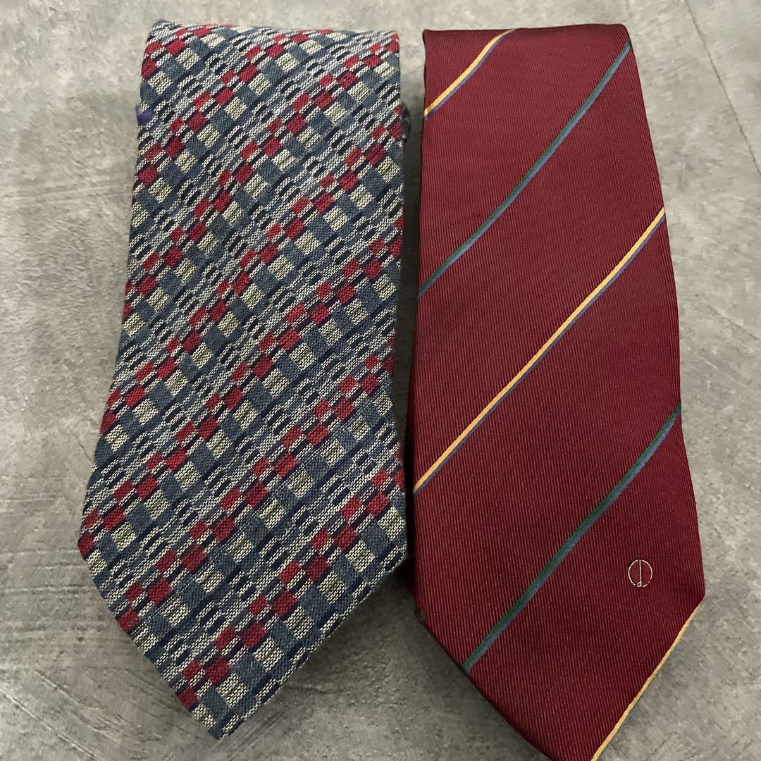 CELINEネクタイ付 日本製ヴィンテージスーツ 成人式 卒業式 セットアップ