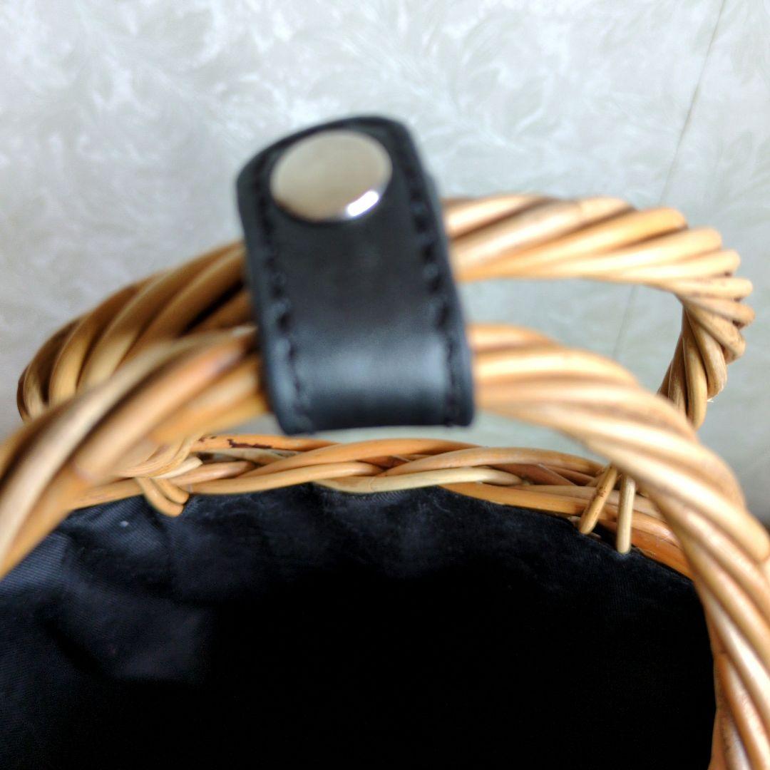 KIS Design PEANUTS SNOOPY　スヌーピー 籐カゴバッグ