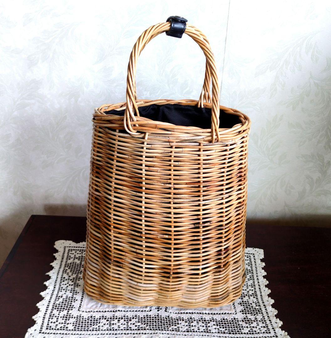 KIS Design PEANUTS SNOOPY　スヌーピー 籐カゴバッグ