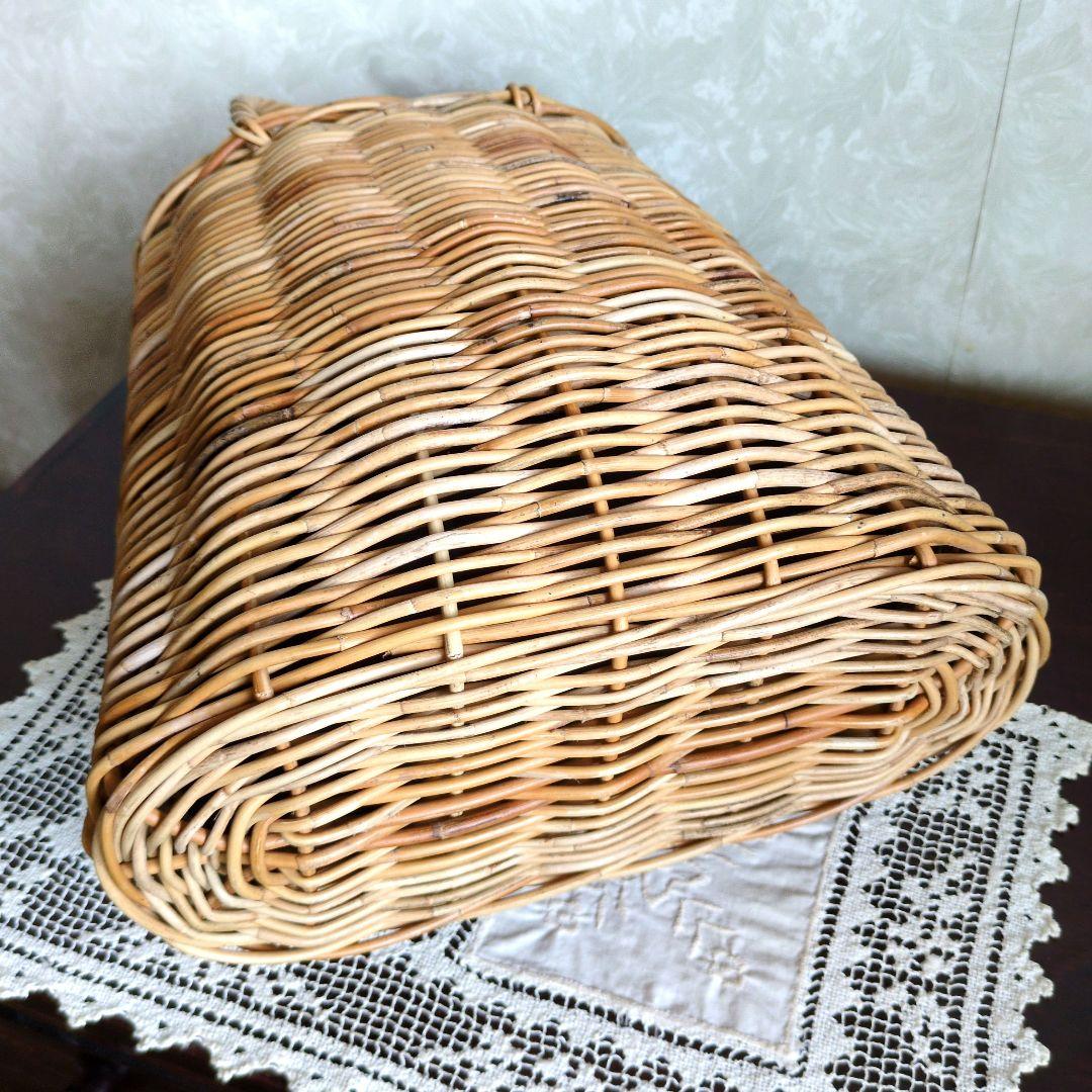 KIS Design PEANUTS SNOOPY　スヌーピー 籐カゴバッグ