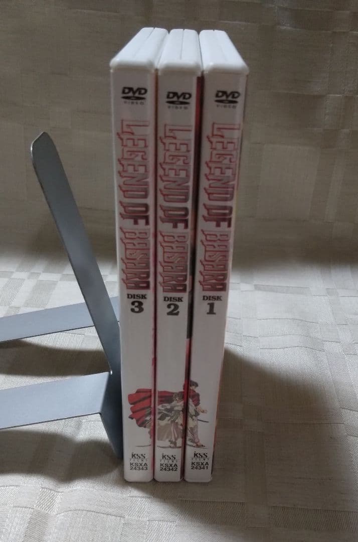 【LEGEND OF BASARA】DVD全3巻 ポスカ付 / 田村由美