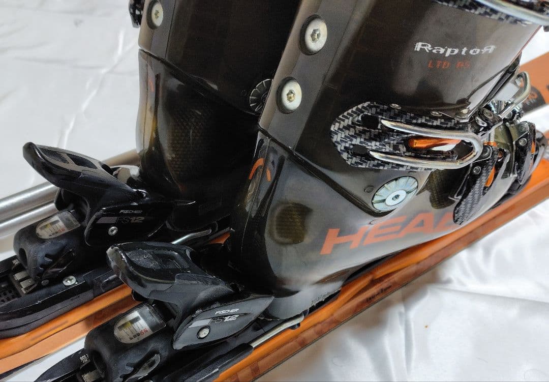 G■スキーセット■板FISCHER160cm■靴HEAD26〜26.5cm