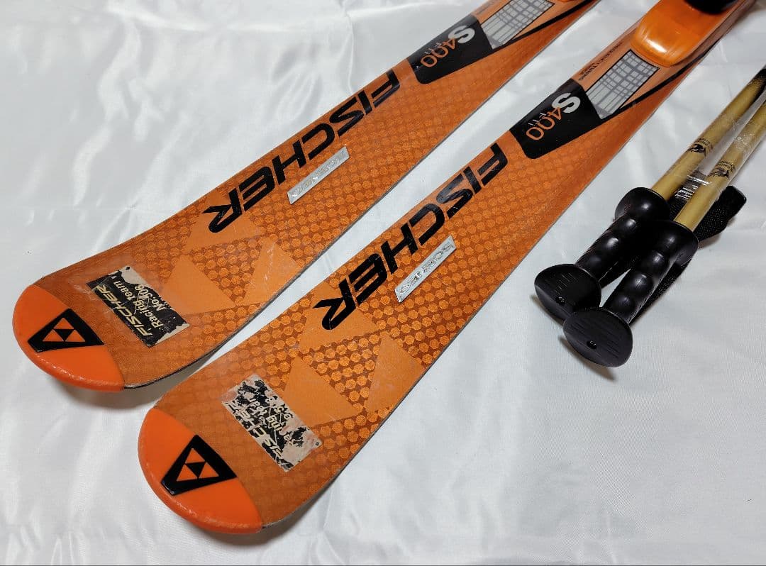 G■スキーセット■板FISCHER160cm■靴HEAD26〜26.5cm