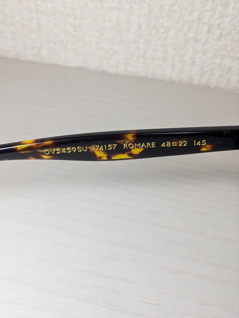 新品未使用品 オリバーピープルズ ROMARE サングラス 日本製 ブラック