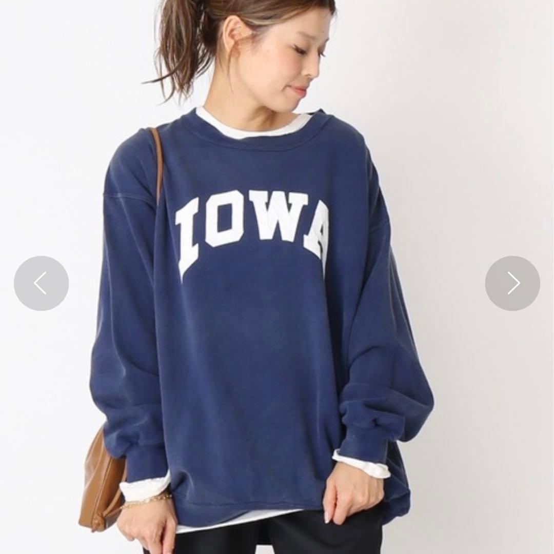 【Deuxieme Classe】IOWA vintage スウェット