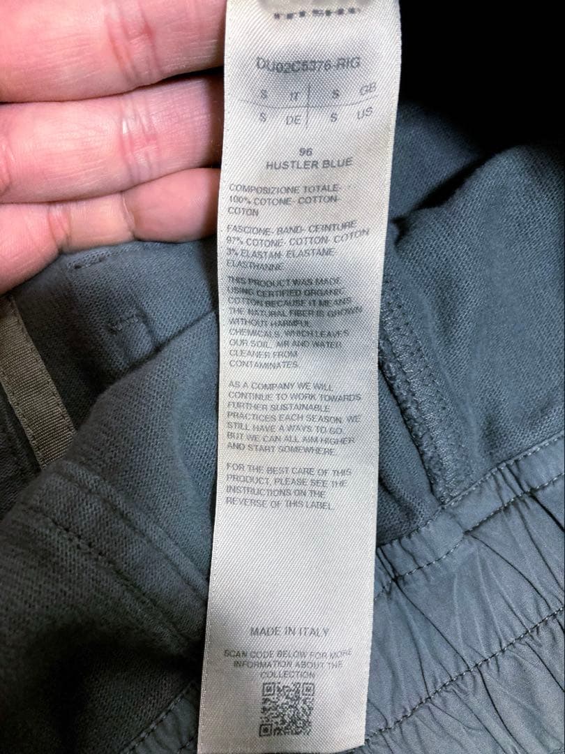 リックオウエンス・ダークシャドウ/クリーチカーゴ/S/ハスラーブルー/試着のみ