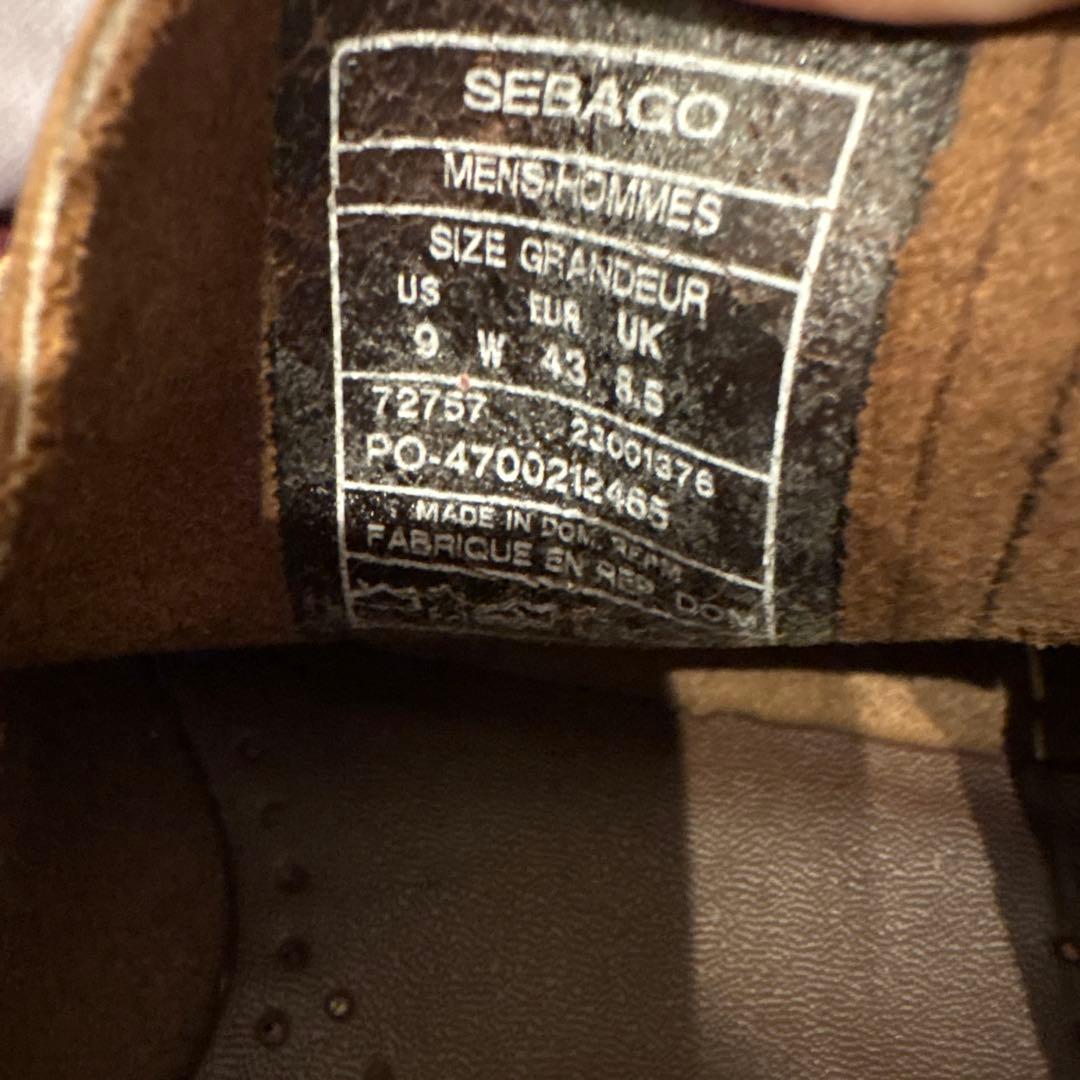 【美品】SEBAGO セバゴ デッキシューズ 茶色 革 27cm