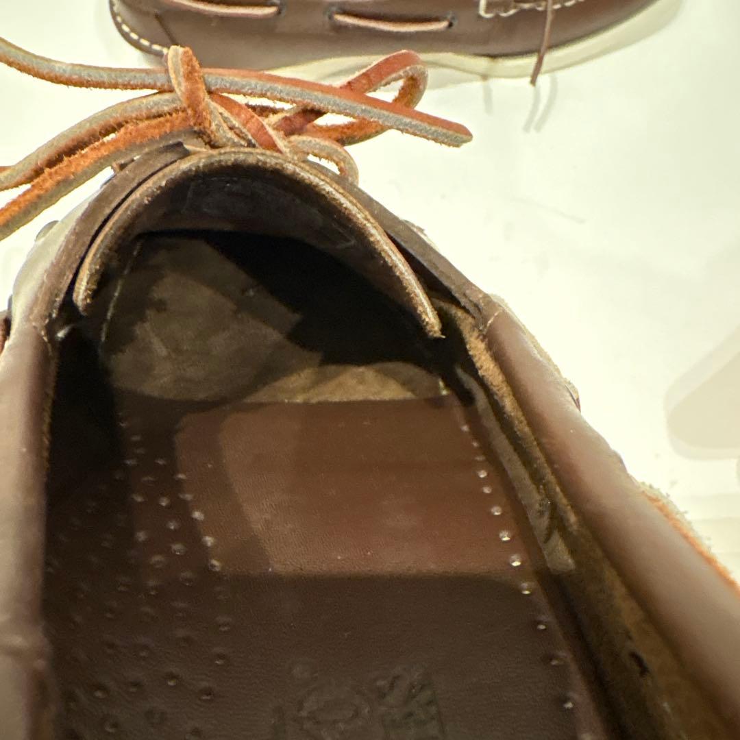 【美品】SEBAGO セバゴ デッキシューズ 茶色 革 27cm