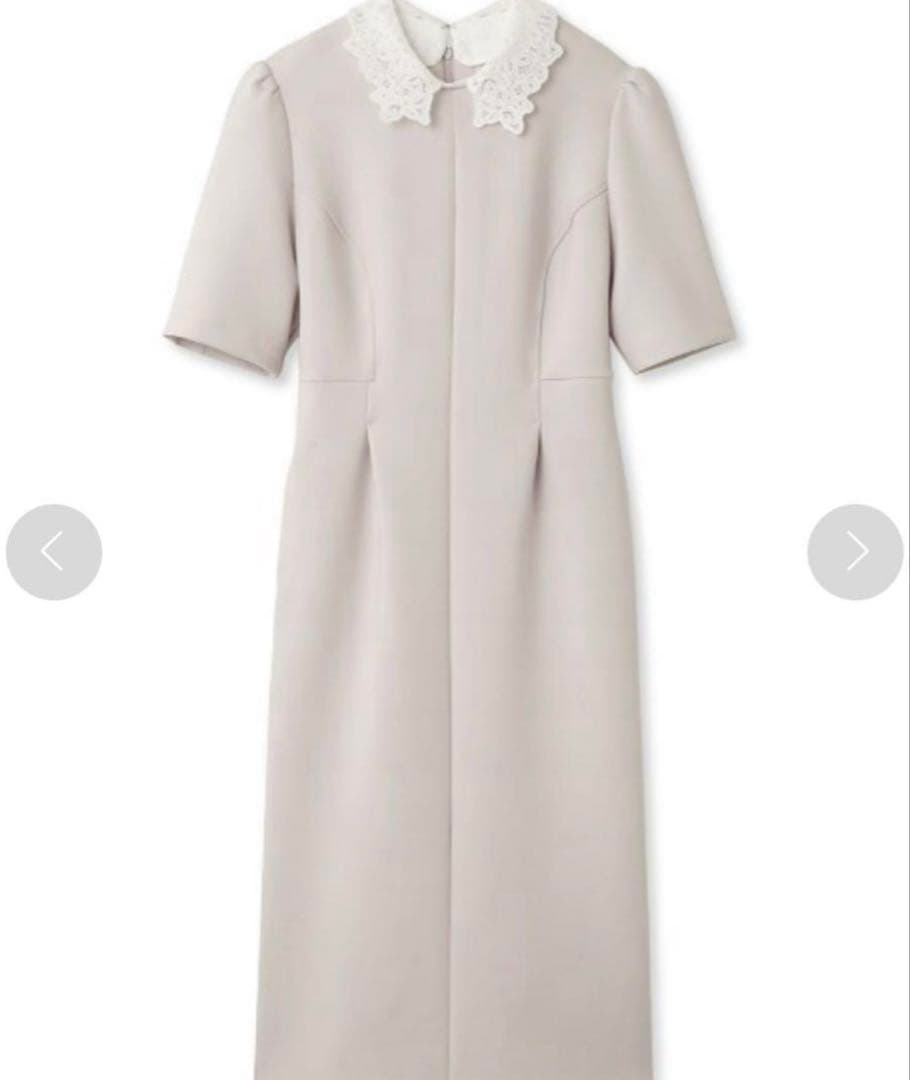 最終値下げ♡美品　CELFORD セルフォード♪レースカラー付きポンチワンピース