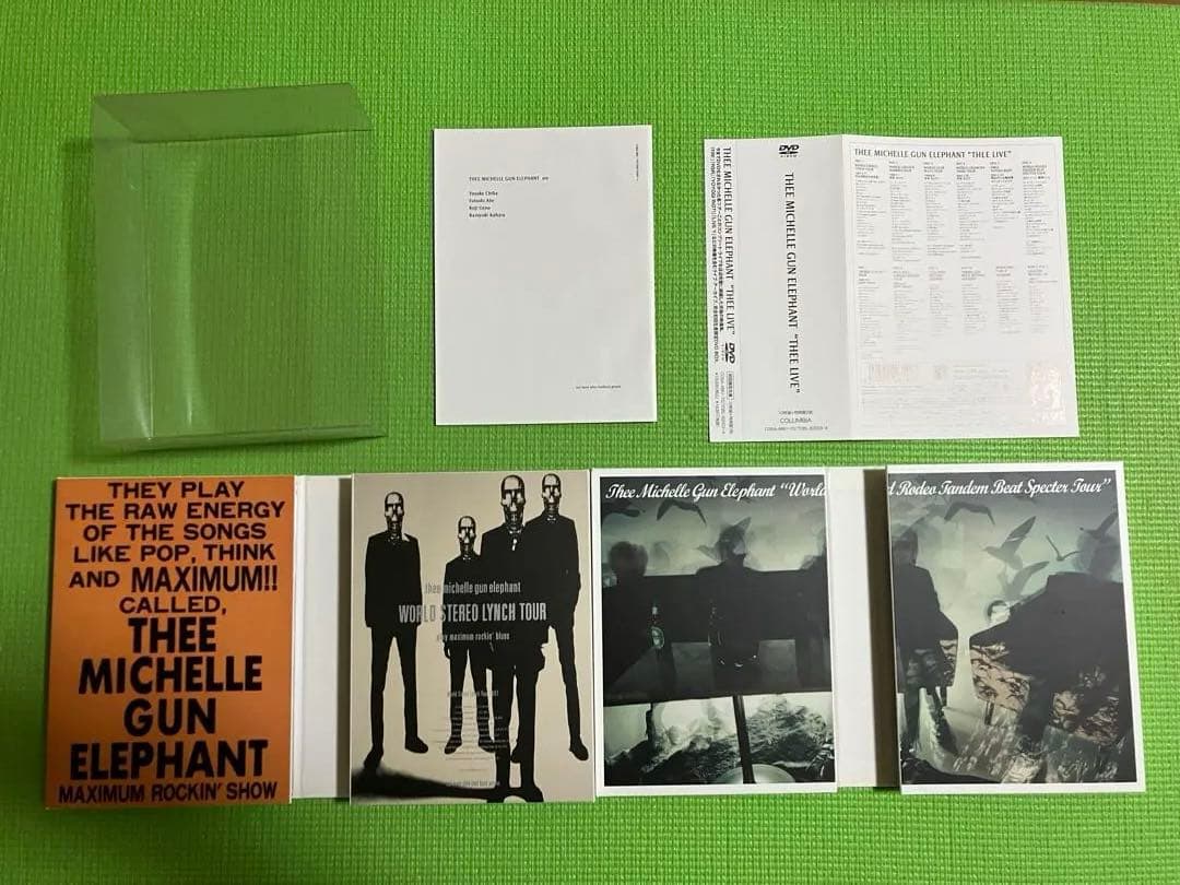 ミュージック THEE MICHELLE GUN ELEPHANT LIVE DVD BOX