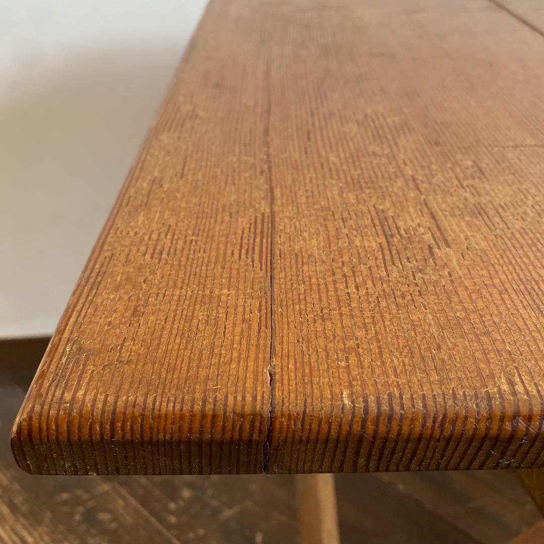 ヴィンテージ フォールディングウッドテーブル キャンプ　アウトドア　USA