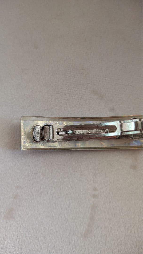 CHANEL ロゴ バレッタ ヘアピン　値下げ！