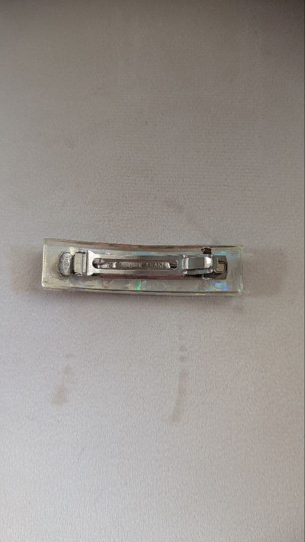 CHANEL ロゴ バレッタ ヘアピン　値下げ！