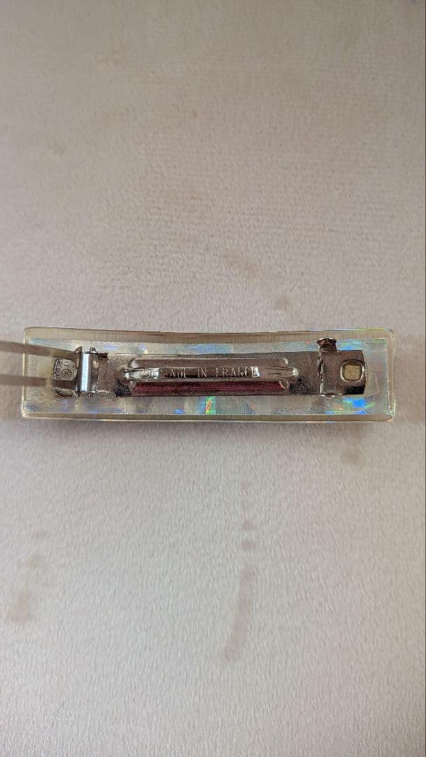 CHANEL ロゴ バレッタ ヘアピン　値下げ！