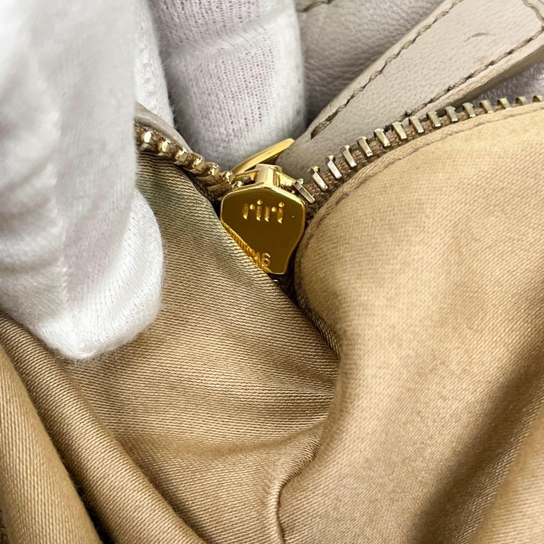 希少 ミュウミュウ トートバッグ プラスチックチェーン キルティング レザー