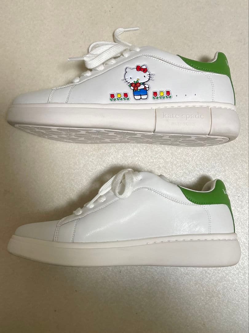 ミ*ん様 kate spade x Hello Kitty スムースレザー 24