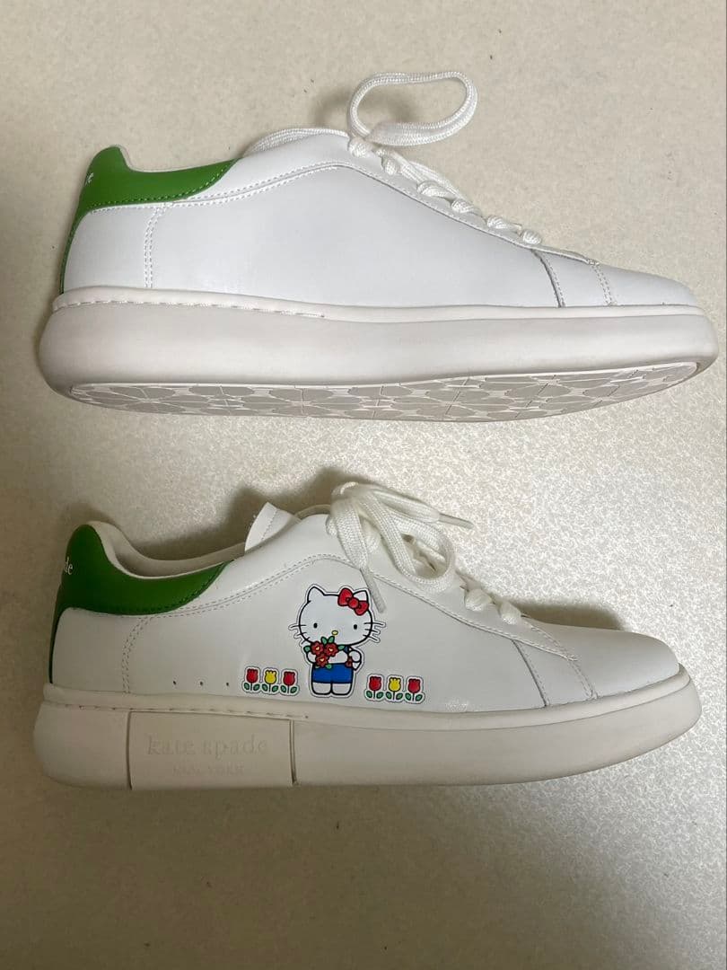 ミ*ん様 kate spade x Hello Kitty スムースレザー 24