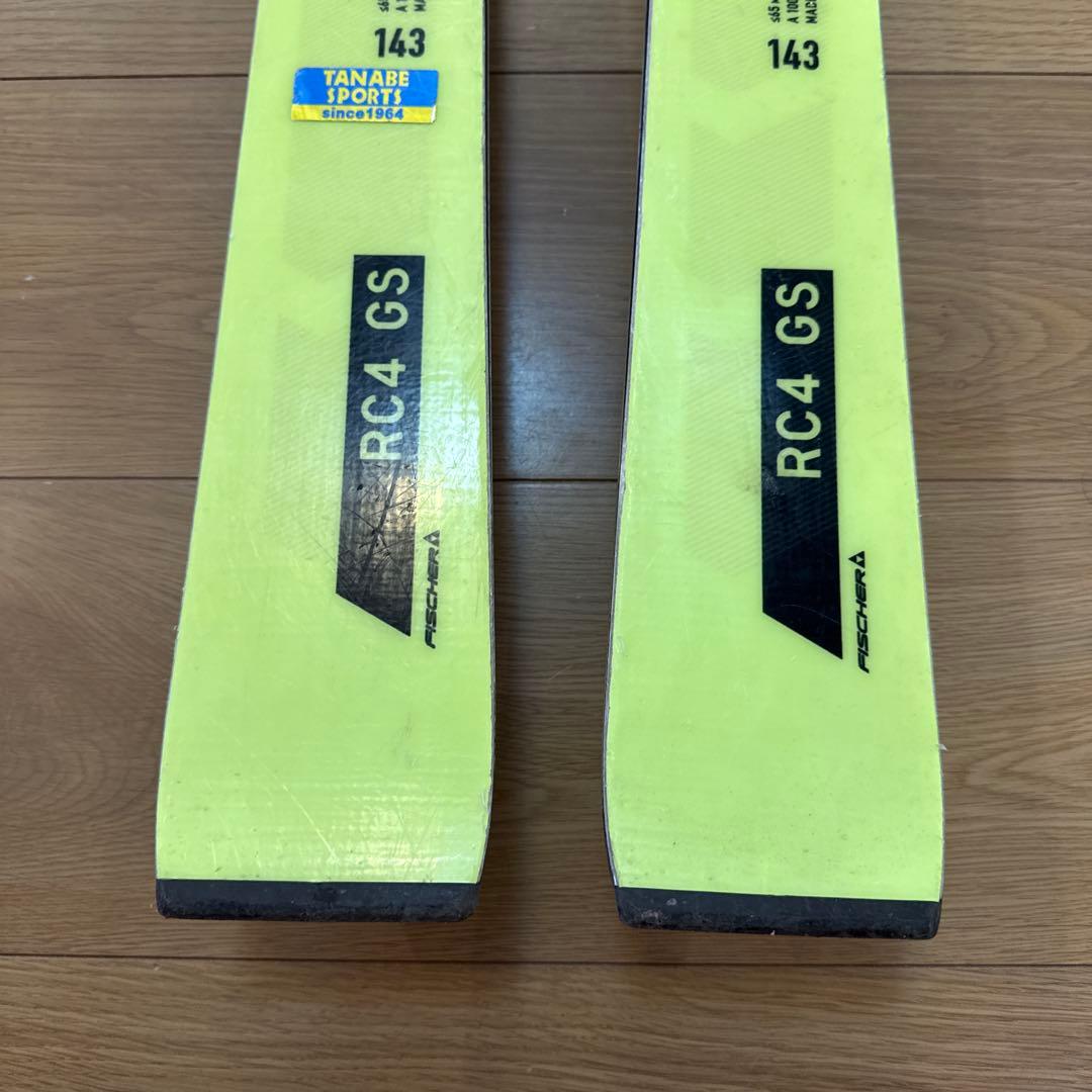 143 スキー板　GS フィッシャー