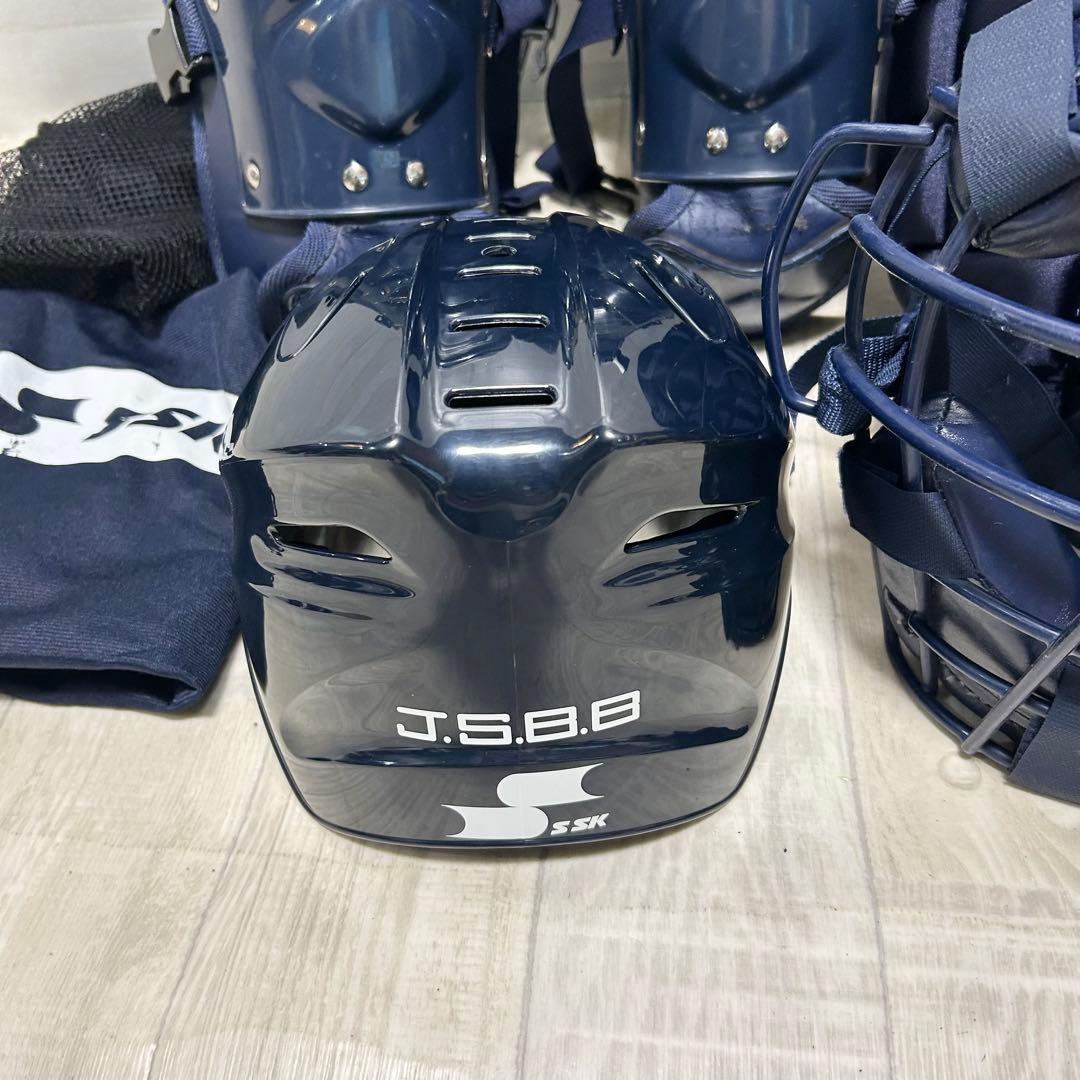 キャッチャー防具セット（軟式用）NIKE・SSK【JSBB規格対応】収納バッグ