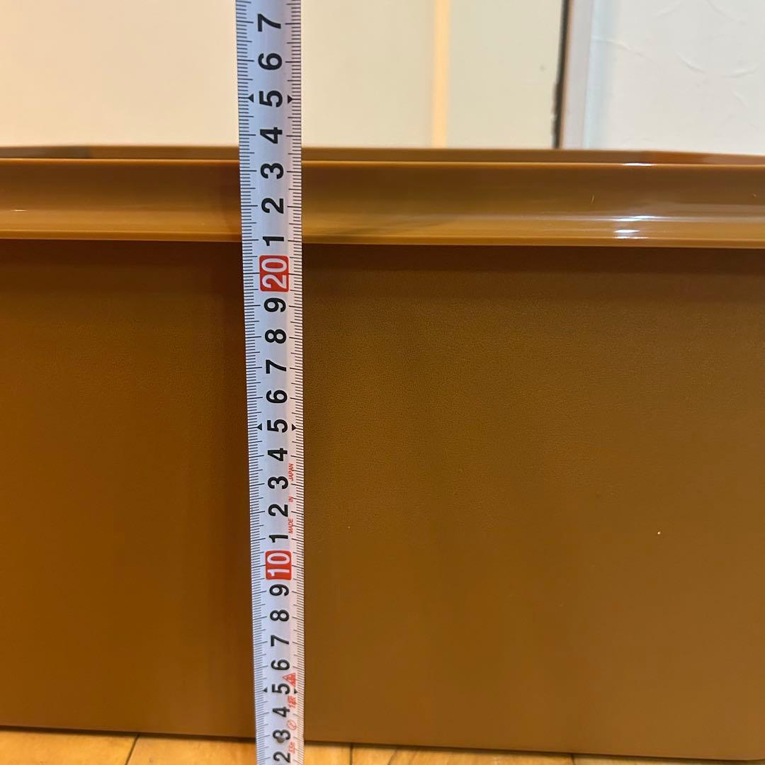 ☆未使用☆タッパーウェア　ディープ　スーパーケース　衣装ケース　3個セット