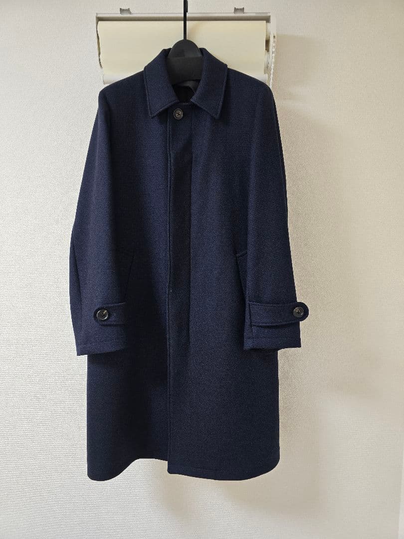 WACKO MARIA サイズM ステンカラーコート ネイビーワコマリア