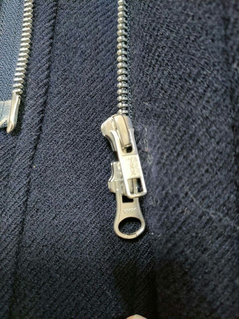 【 Y's(ワイズ)】極美品　ウール　コート　サイズ2 　ネイビー