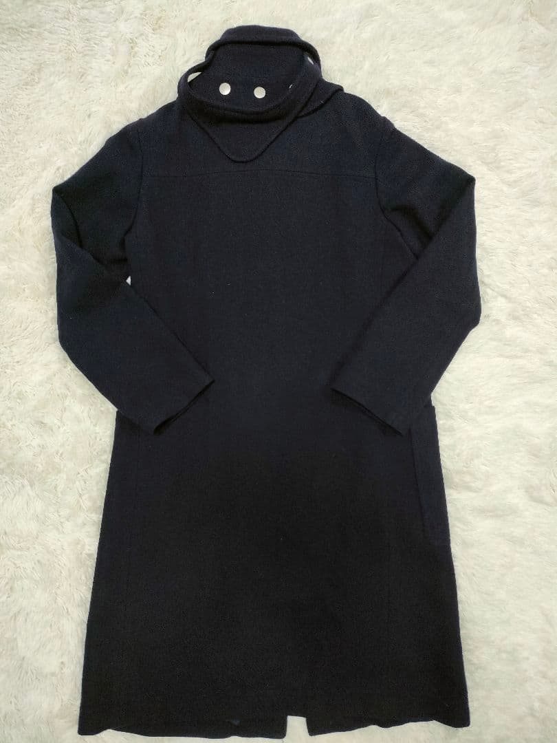 【 Y's(ワイズ)】極美品　ウール　コート　サイズ2 　ネイビー