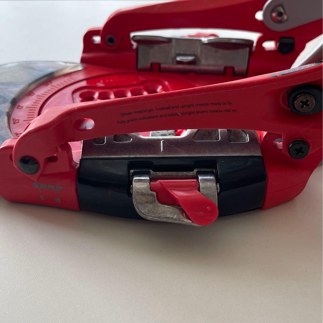 BURTON｜ビンディング（ステップイン）｜RED