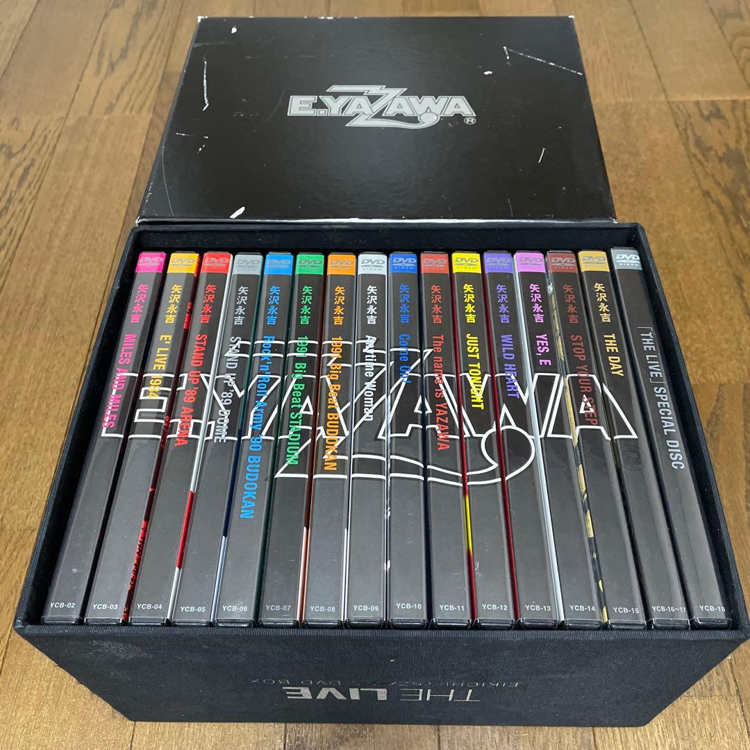 矢沢永吉 DVD BOX THE LIVE ザ ライブ E.YAZAWA