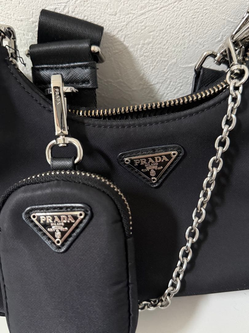 PRADA 1BH204ショルダーバッグ