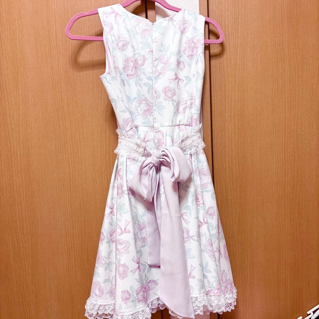 mellfymemory Rosy Floral Angelic ワンピース