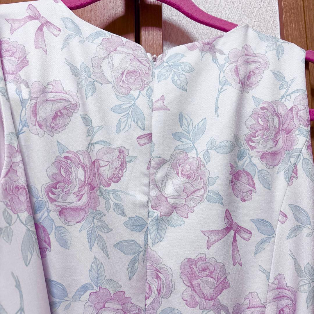 mellfymemory Rosy Floral Angelic ワンピース