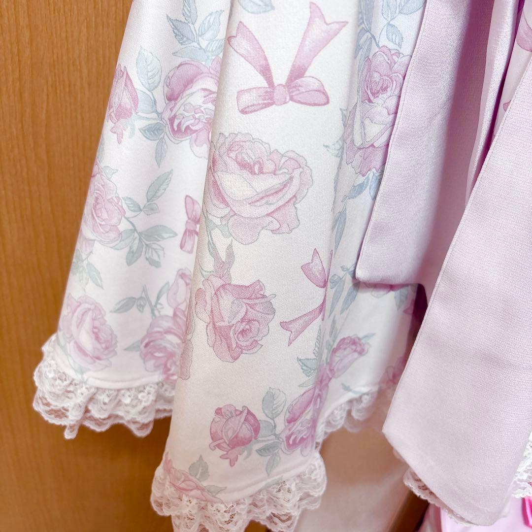 mellfymemory Rosy Floral Angelic ワンピース