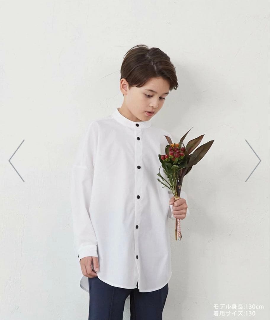 ka＊プロフ必読さん専用riziereノーカラージャケットセットアップシャツ付