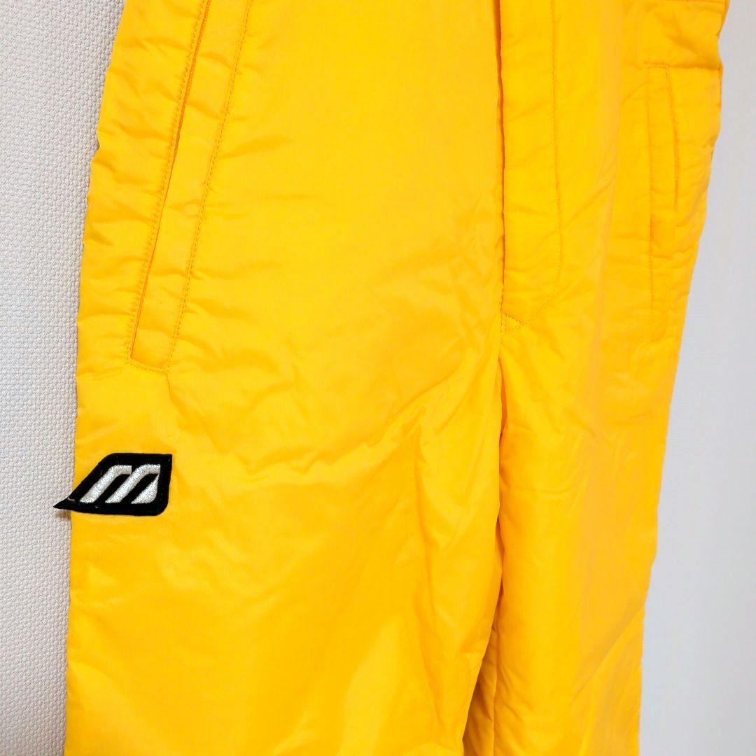 MIZUNO イエロー スキーウェアセット ジャケット パンツ 大きめ