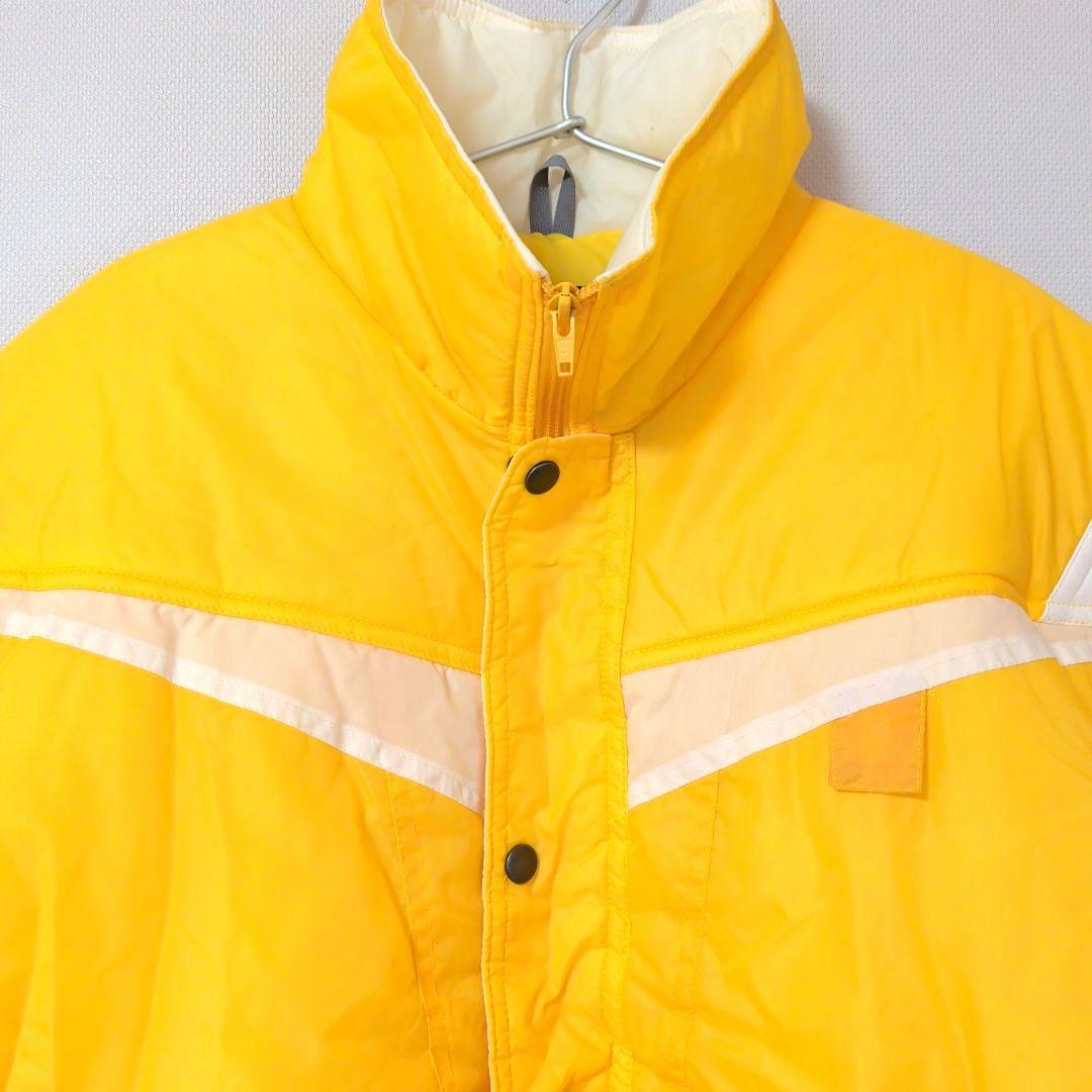 MIZUNO イエロー スキーウェアセット ジャケット パンツ 大きめ