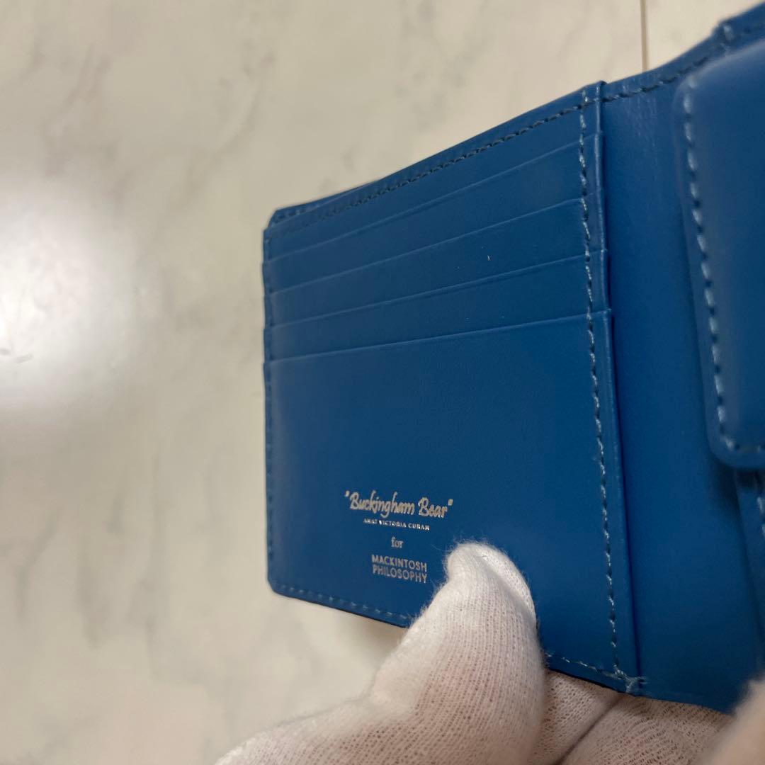【新品未使用】マッキントッシュフィロソフィー バッキンガムベア 二つ折り財布