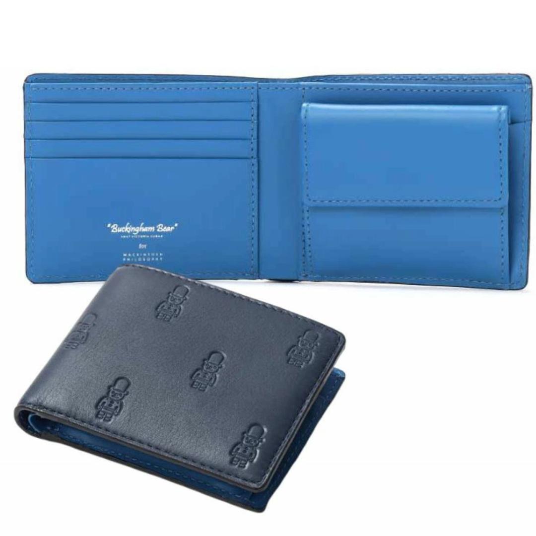 【新品未使用】マッキントッシュフィロソフィー バッキンガムベア 二つ折り財布