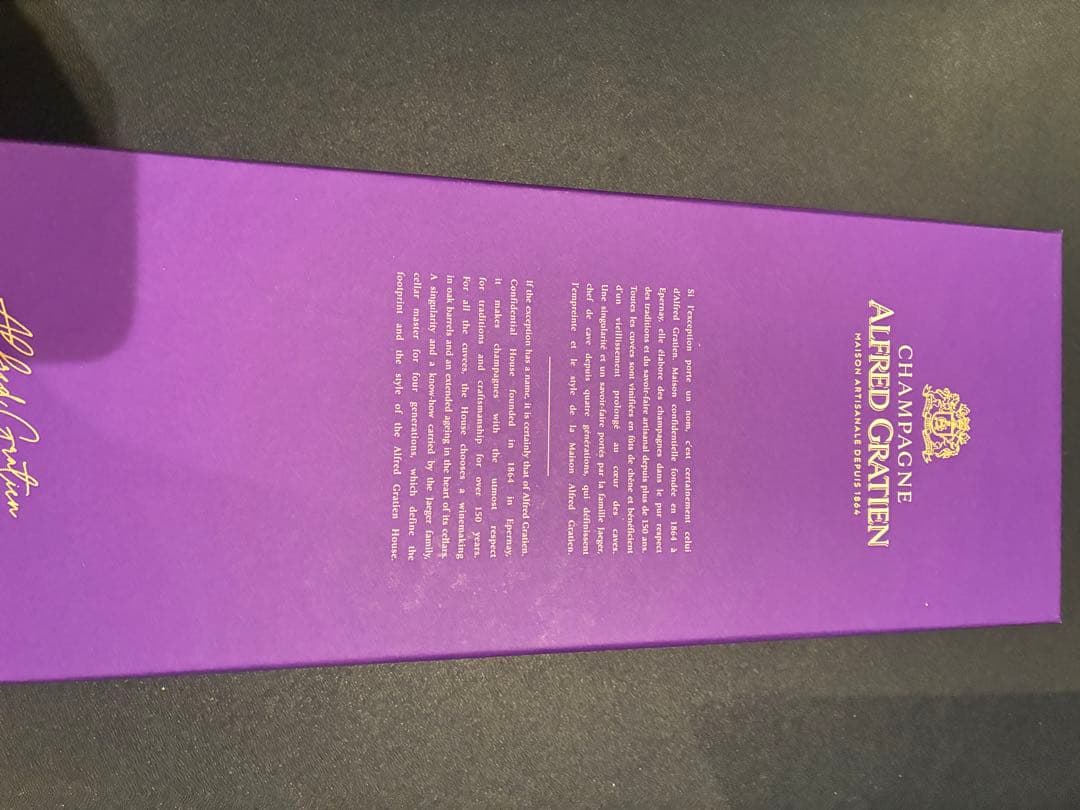 シャンパン Alfred Gratien Cuvée Paradis 2015