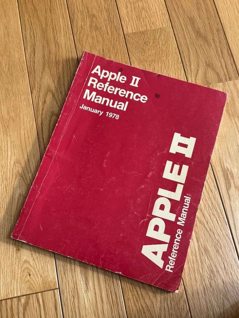 AppleII Reference Manual January1978(赤本)