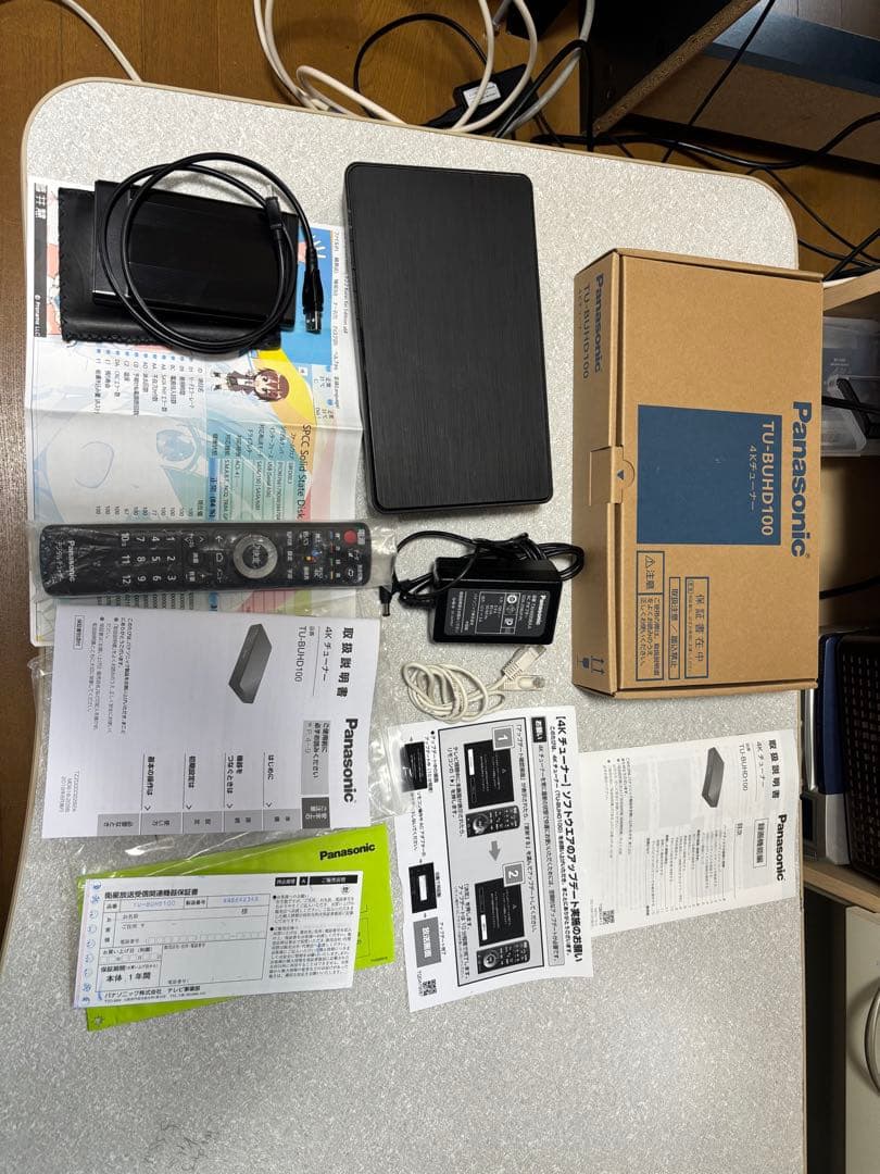 Panasonic TU-BUHD100 4Kチューナー 箱付