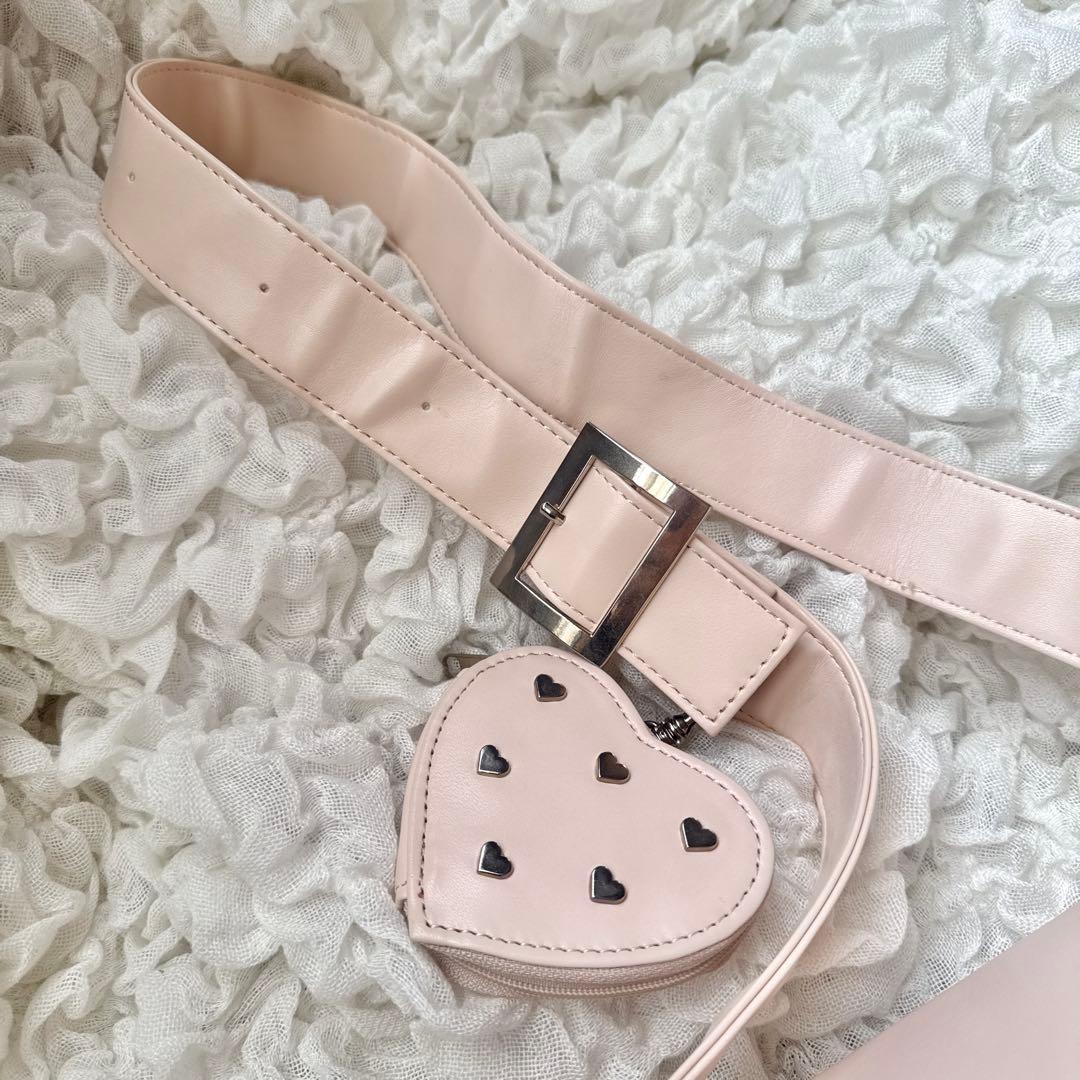 épine エピヌ ハートスタッズ ショルダーバッグ