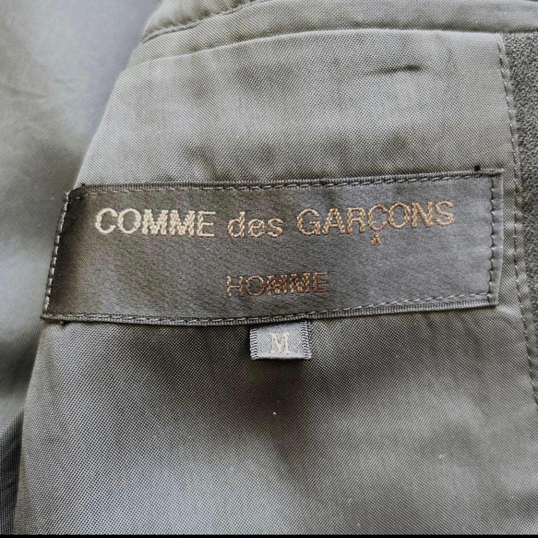 極美品　COMME des GARCONS HOMME ストライプスーツ　黒