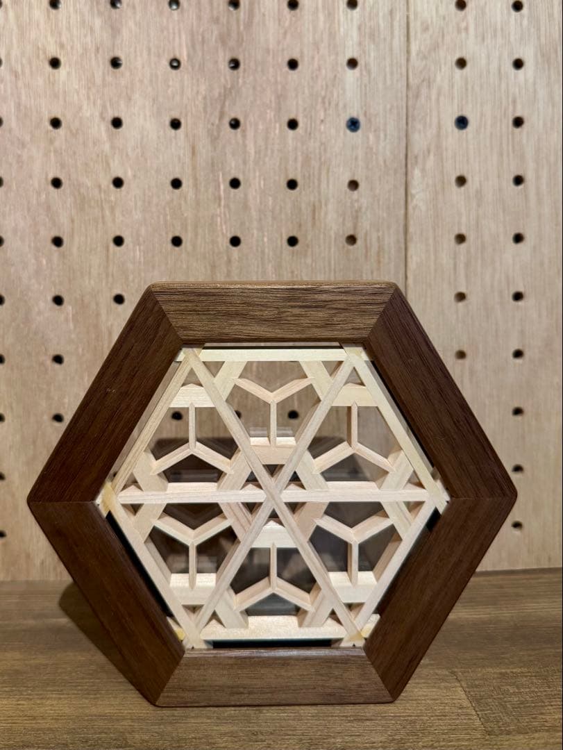 FU-RIN KAZAN ヘキサコースター ウォールナット桜