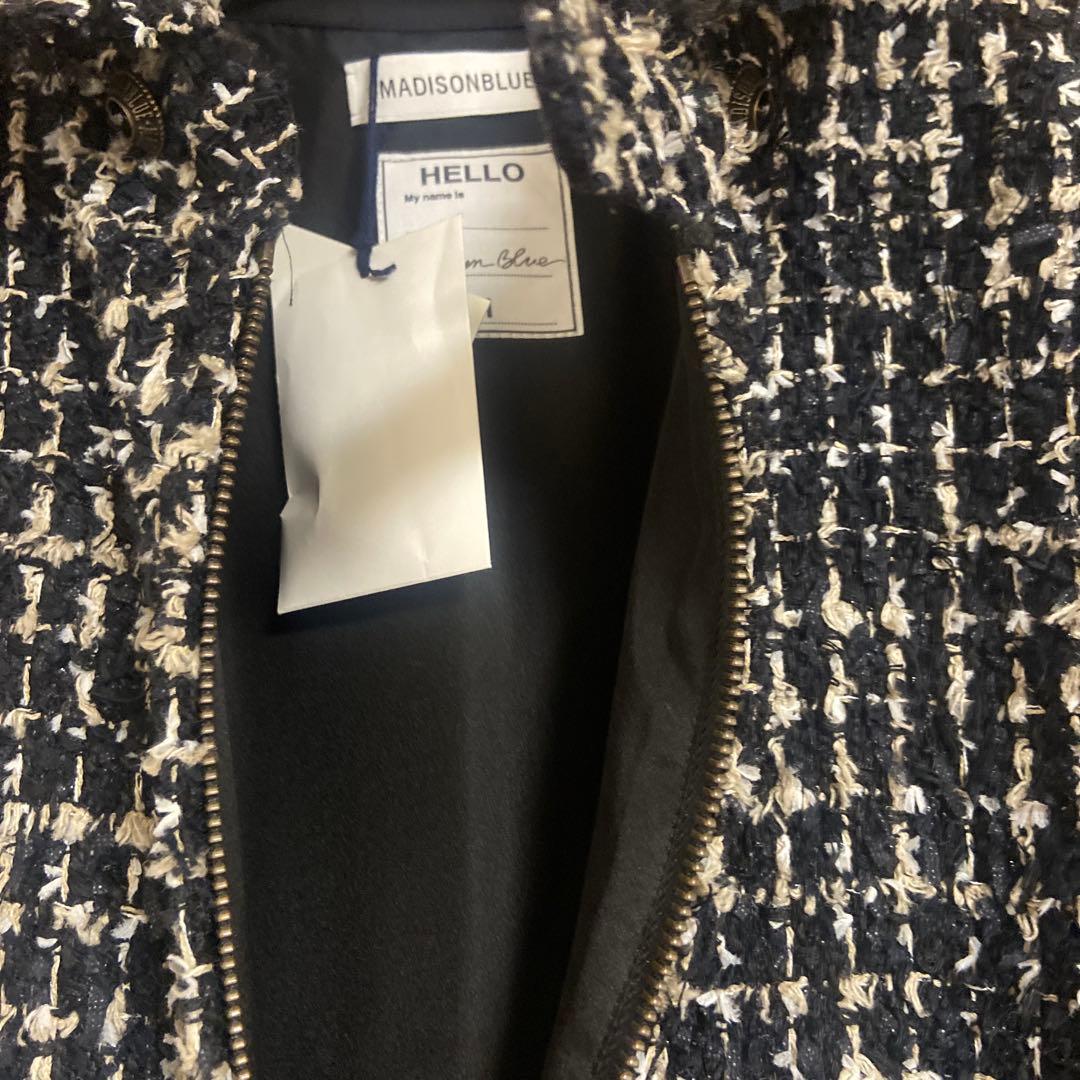 新品！マディソンブルー01ツイード　オールインワン