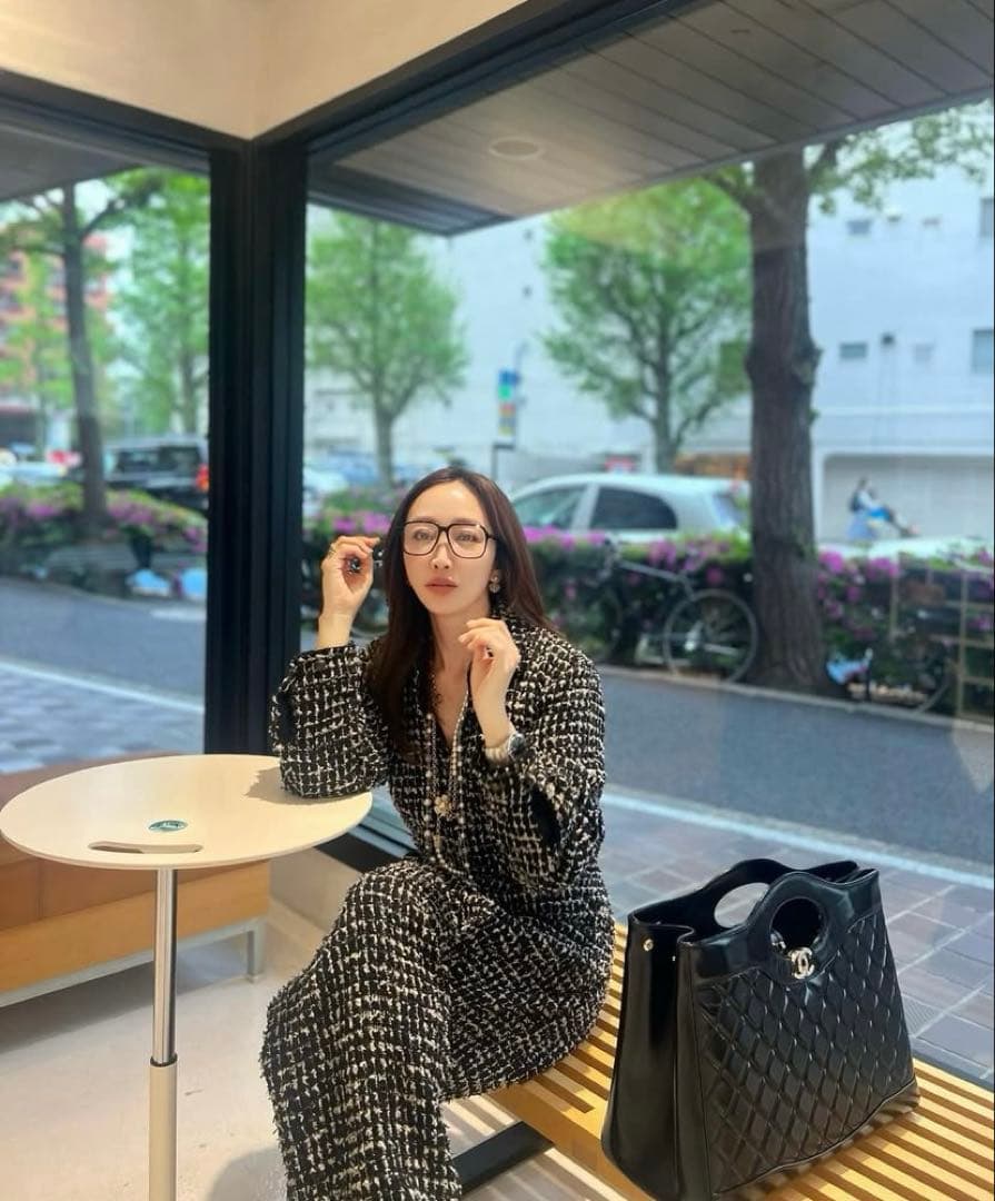 新品！マディソンブルー01ツイード　オールインワン